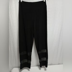 Josesph Ribkoff Pull On, Straight Leg , Double Sheer Hem Pants